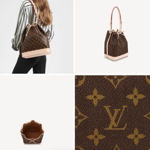 LV Noé bucket bag Monogram canvas